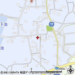 茨城県つくば市若森131周辺の地図