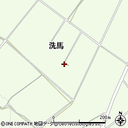 長野県塩尻市洗馬8001周辺の地図