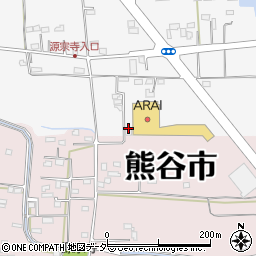 埼玉県熊谷市上之3110-7周辺の地図