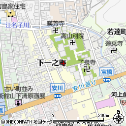 岐阜県高山市下一之町113周辺の地図