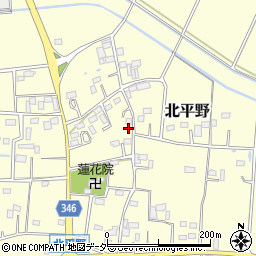 埼玉県加須市北平野218周辺の地図