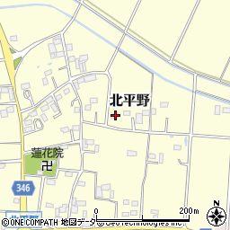 埼玉県加須市北平野168周辺の地図