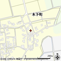 福井県福井市木下町4-23-3周辺の地図