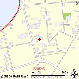 埼玉県深谷市武蔵野2437周辺の地図