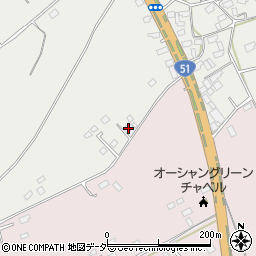 茨城県鉾田市大竹122周辺の地図