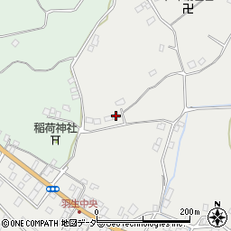 茨城県行方市羽生875周辺の地図