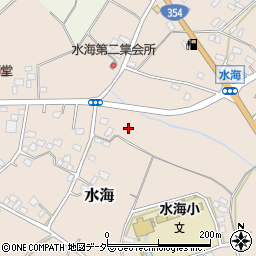 茨城県古河市水海579周辺の地図