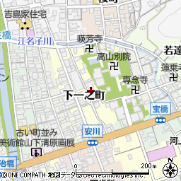 岐阜県高山市下一之町120周辺の地図