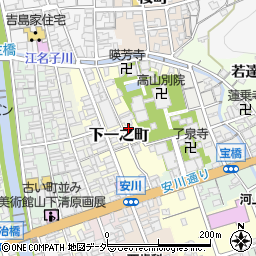 岐阜県高山市下一之町120周辺の地図