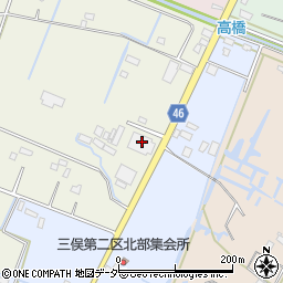 加須北川辺線周辺の地図
