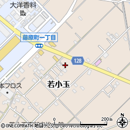 埼玉県行田市若小玉1622周辺の地図