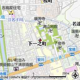 岐阜県高山市下一之町123周辺の地図