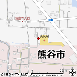 埼玉県熊谷市上之3110-2周辺の地図