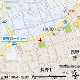 行田市勤労会館周辺の地図