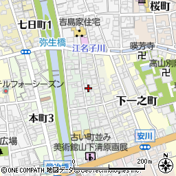 岐阜県高山市下三之町102周辺の地図
