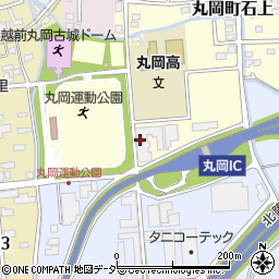 丸岡テキスタイル株式会社周辺の地図