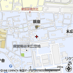 リケン末広社宅周辺の地図
