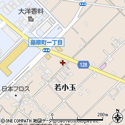 埼玉県行田市若小玉1595周辺の地図