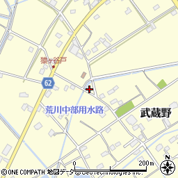 埼玉県深谷市武蔵野3125周辺の地図