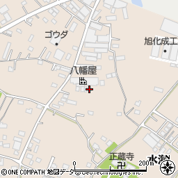 茨城県古河市水海2650-1周辺の地図