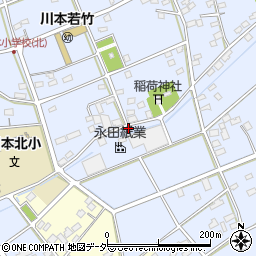 埼玉県深谷市長在家815周辺の地図