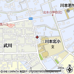 埼玉県深谷市長在家146周辺の地図