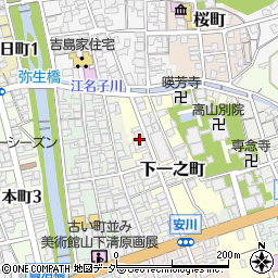 岐阜県高山市下一之町32周辺の地図