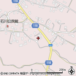 茨城県石岡市石川849周辺の地図