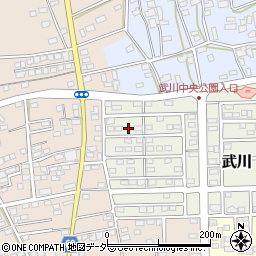 埼玉県深谷市武川32周辺の地図