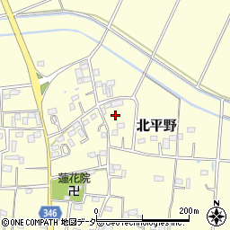 埼玉県加須市北平野117周辺の地図