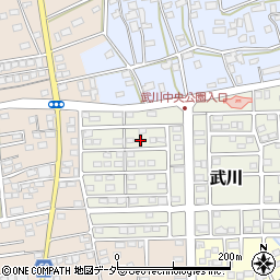 埼玉県深谷市武川28周辺の地図