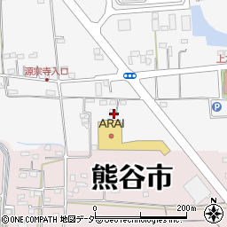 埼玉県熊谷市上之3115周辺の地図