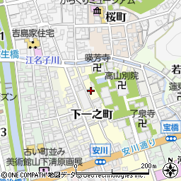 岐阜県高山市下一之町131周辺の地図