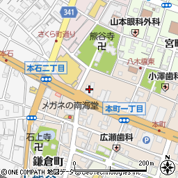 埼玉縣信用金庫上之支店周辺の地図