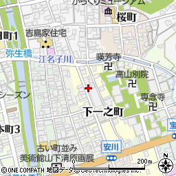 岐阜県高山市下一之町60周辺の地図