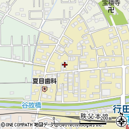 埼玉県行田市栄町4-7周辺の地図