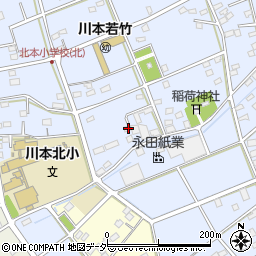 埼玉県深谷市長在家191周辺の地図