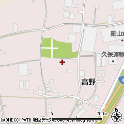 茨城県古河市高野360周辺の地図