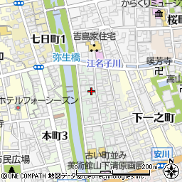 岐阜県高山市下三之町72周辺の地図