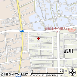 埼玉県深谷市武川21周辺の地図