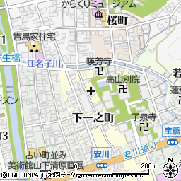 岐阜県高山市下一之町136周辺の地図