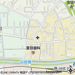 埼玉県行田市栄町4-17周辺の地図
