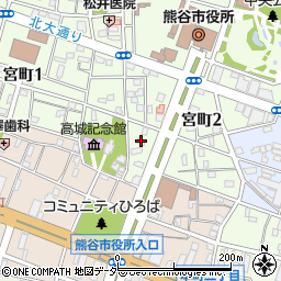 埼玉県熊谷市宮町2丁目99周辺の地図