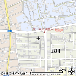 埼玉県深谷市武川25周辺の地図