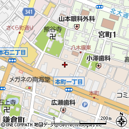 八木橋百貨店北本町第１駐車場周辺の地図