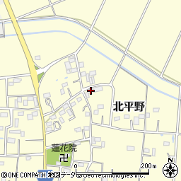 埼玉県加須市北平野163周辺の地図