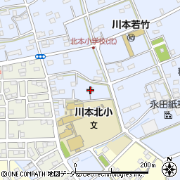埼玉県深谷市長在家151-1周辺の地図