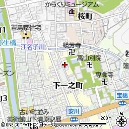 岐阜県高山市下一之町137周辺の地図