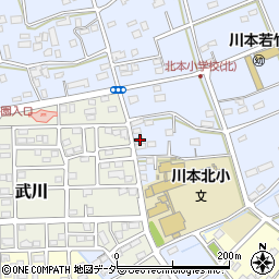 埼玉県深谷市長在家158周辺の地図