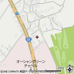 茨城県鉾田市大竹26周辺の地図
